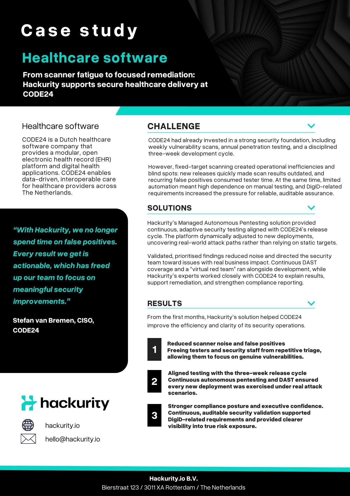 Code24 Case Study